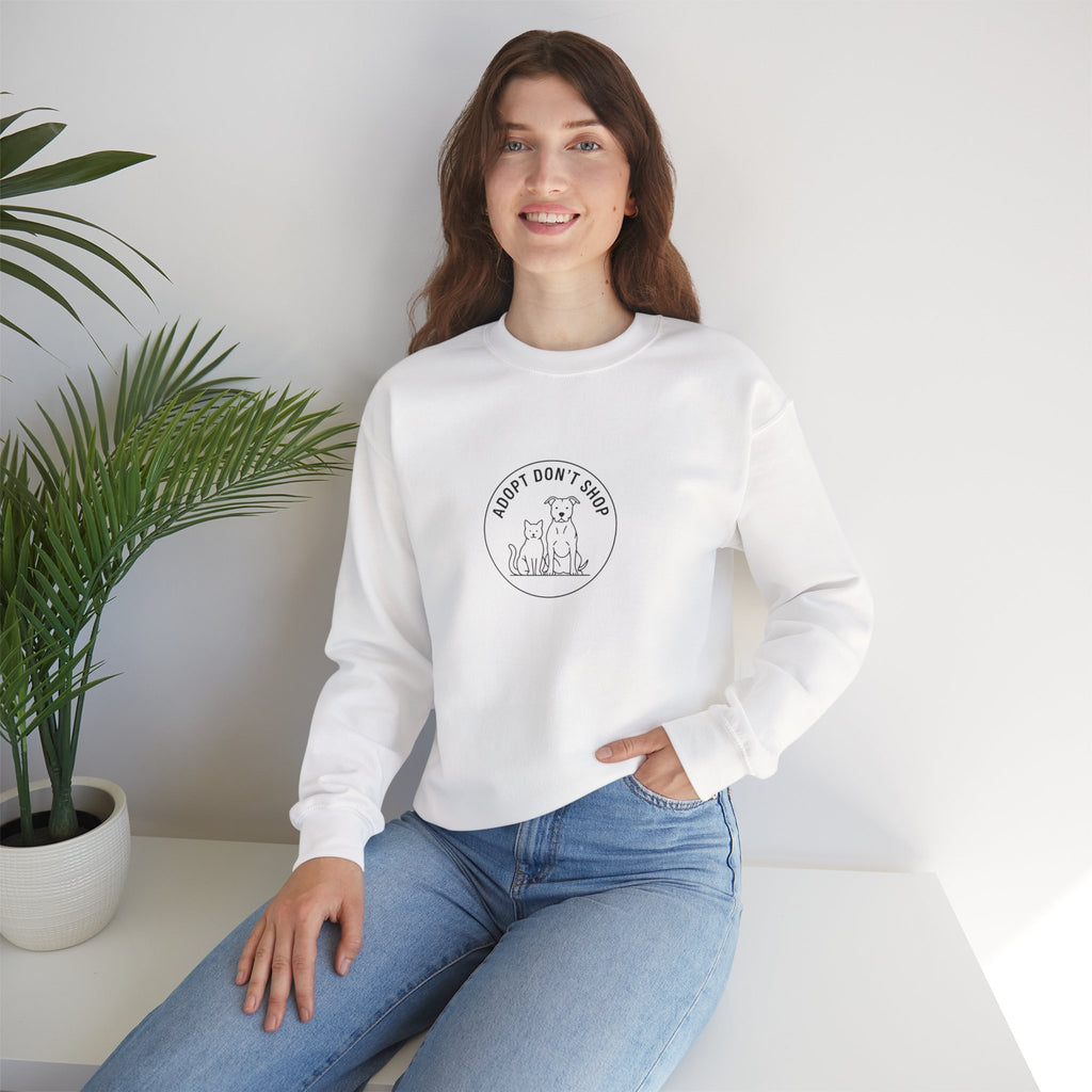 Adopt Don't Shop Sweatshirt