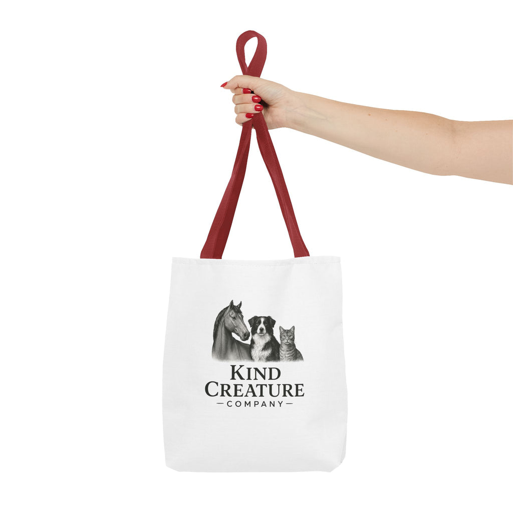 Kind Creature Company Tote Bag — Animal Lover Illustrated Tote
