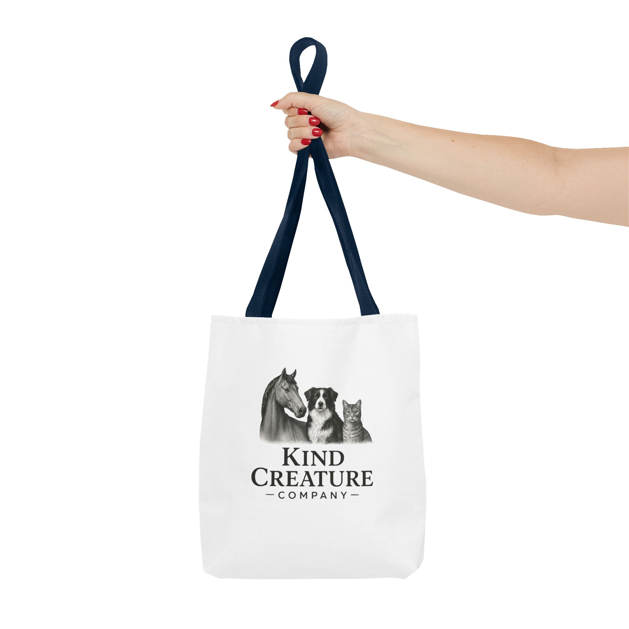 Kind Creature Company Tote Bag — Animal Lover Illustrated Tote