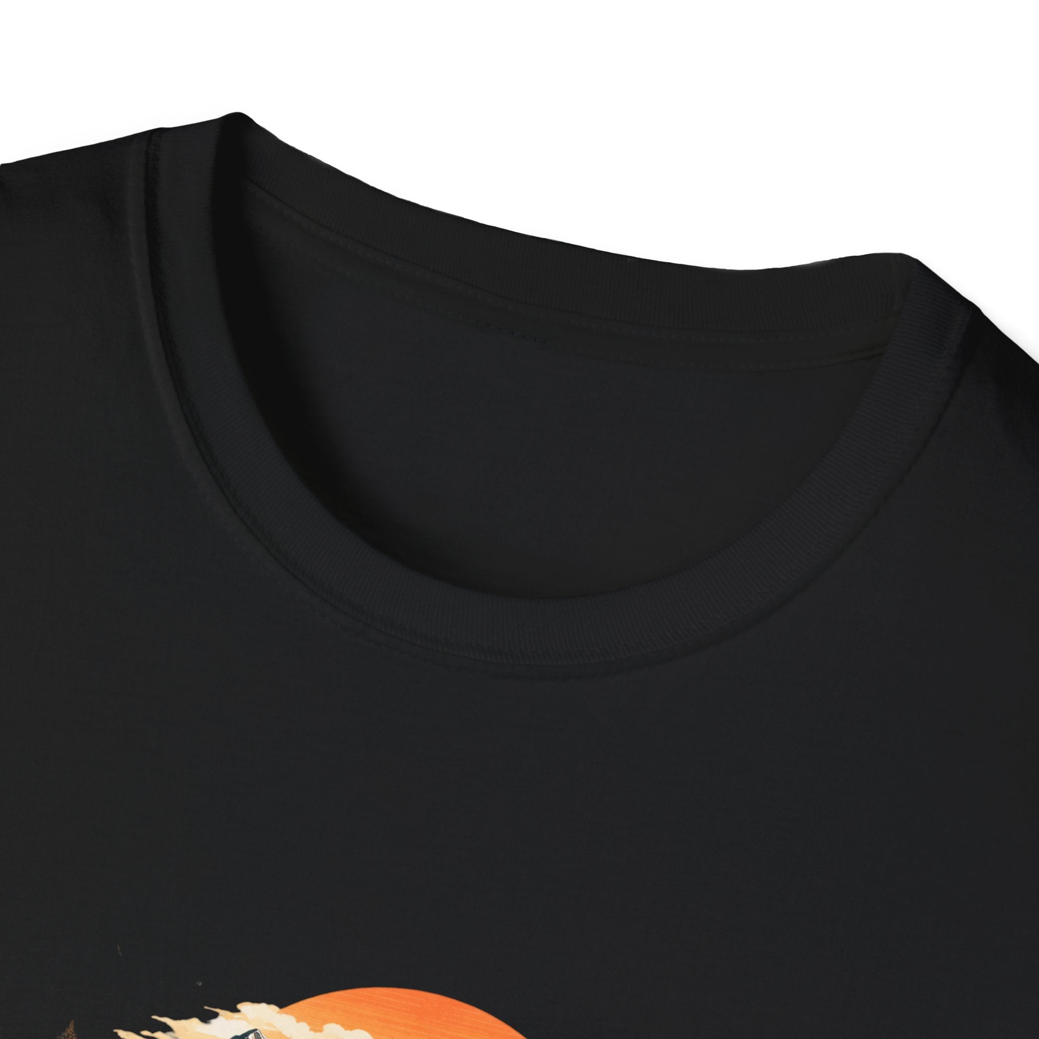 Women’s Hiking with Dog Mountain Sunset T-Shirt