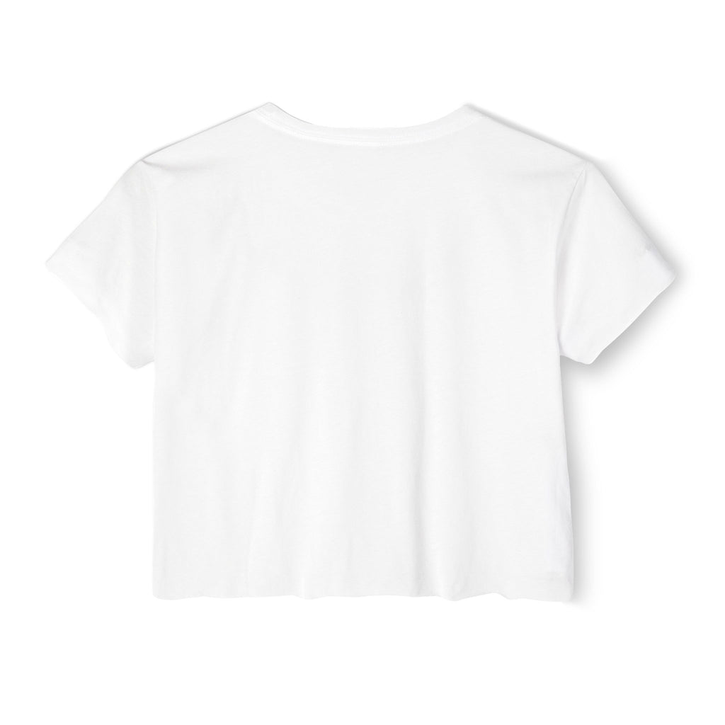 Born to Run Crop Top - Wild Horses Graphic Women's Festival Tee