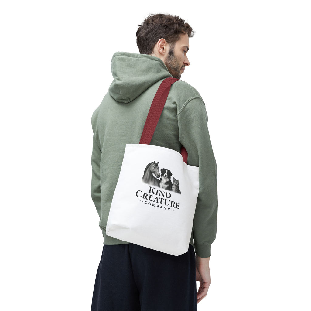 Kind Creature Company Tote Bag — Animal Lover Illustrated Tote