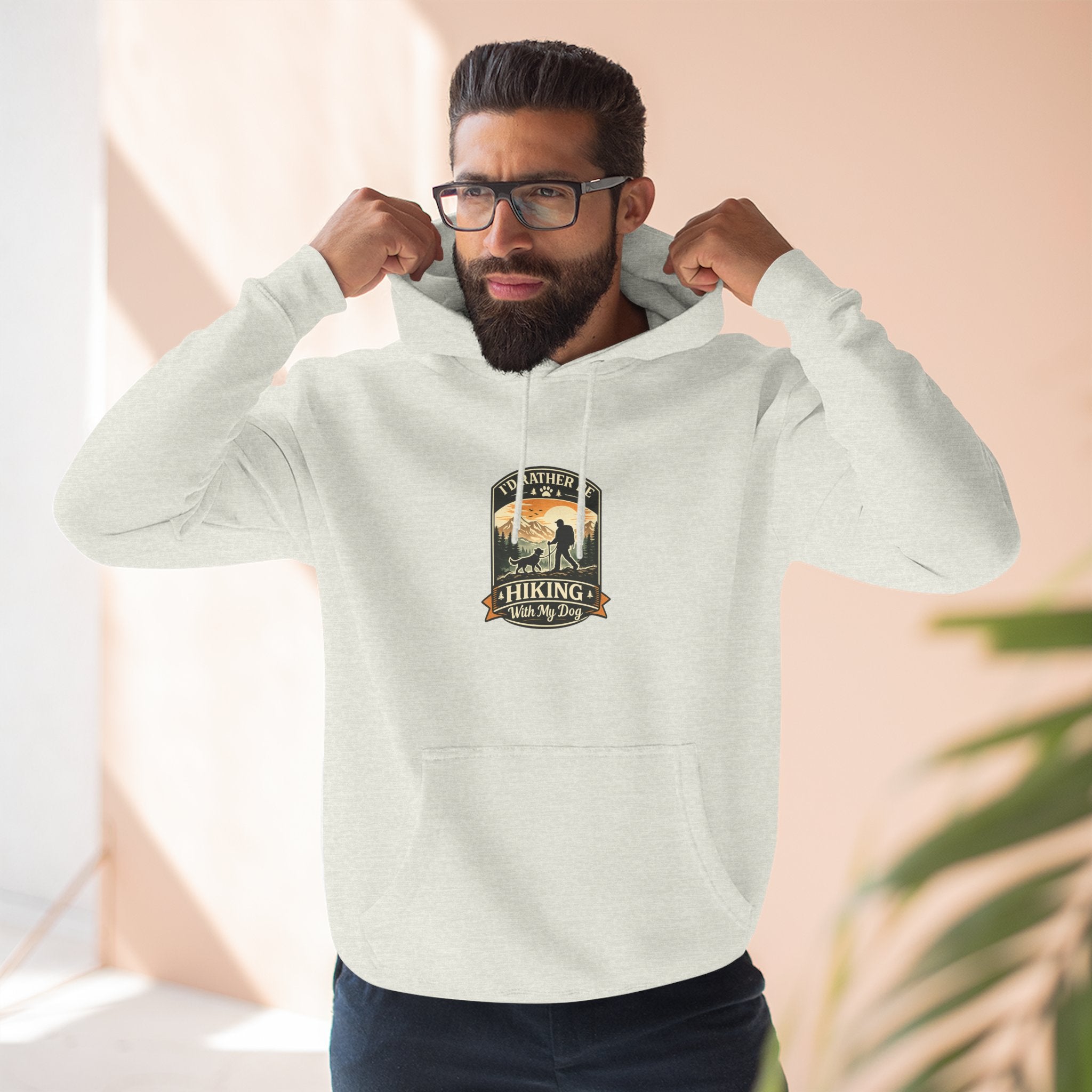 Hiking with my dog Hoodie