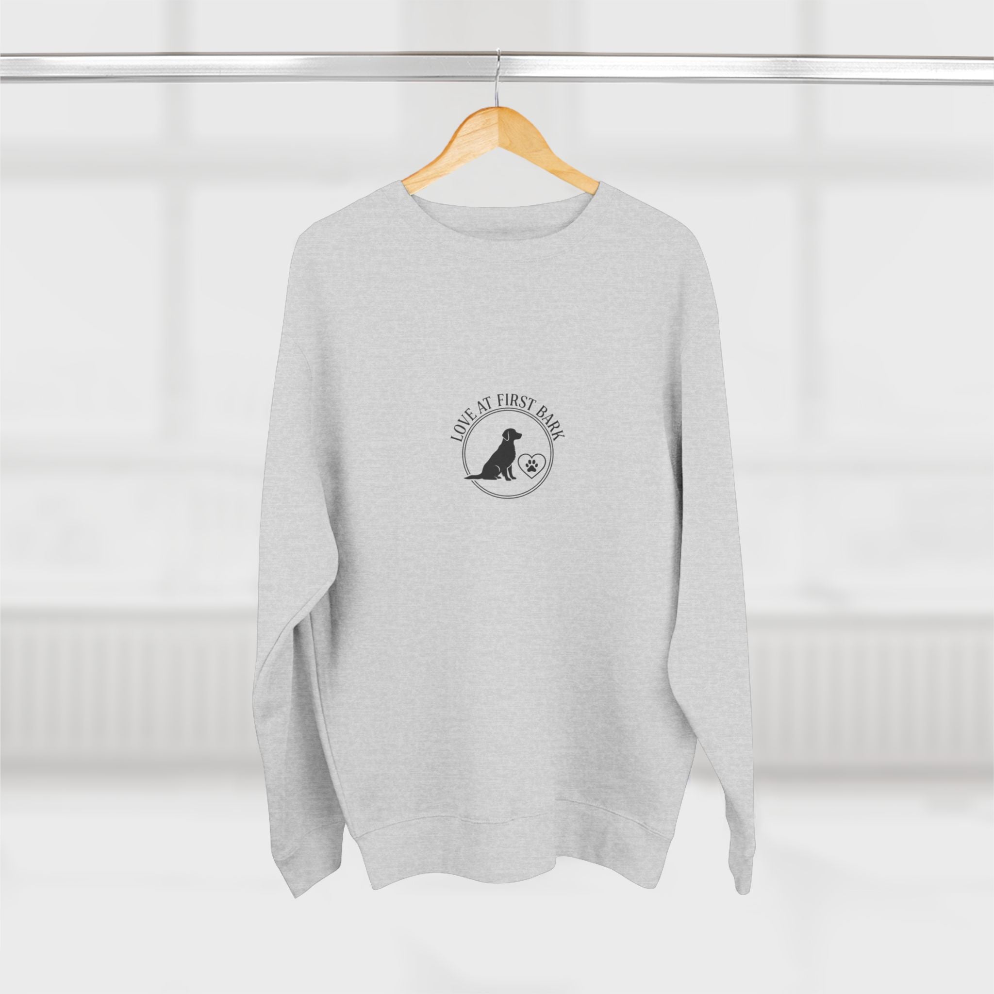 Love at first Bark- Dog Lover Hoodie