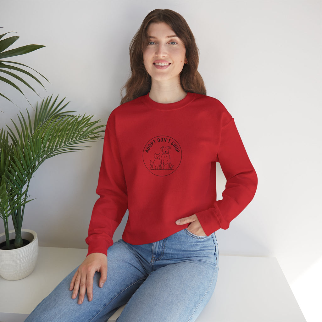Adopt Don't Shop Sweatshirt