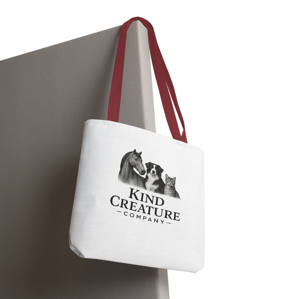 Kind Creature Company Tote Bag — Animal Lover Illustrated Tote