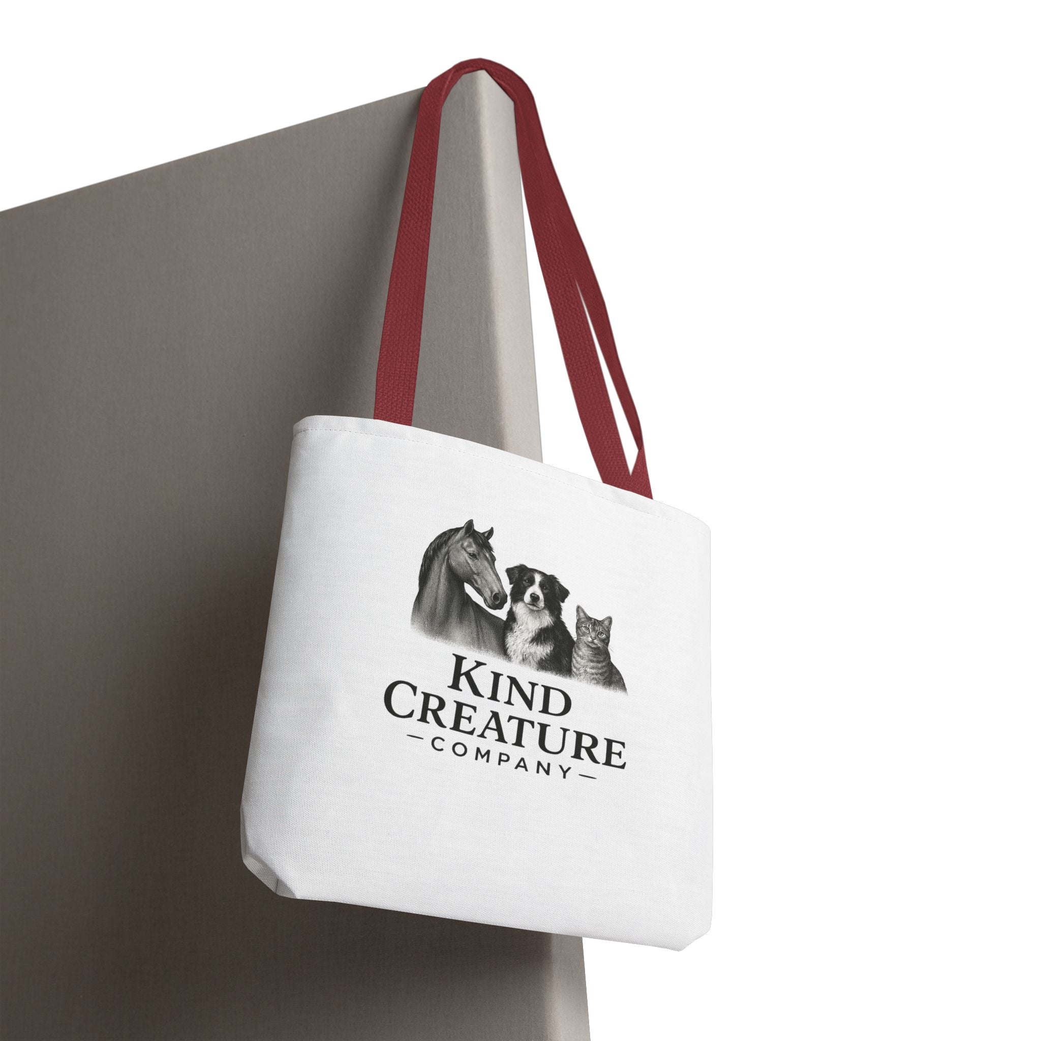 Kind Creature Company Tote Bag — Animal Lover Illustrated Tote