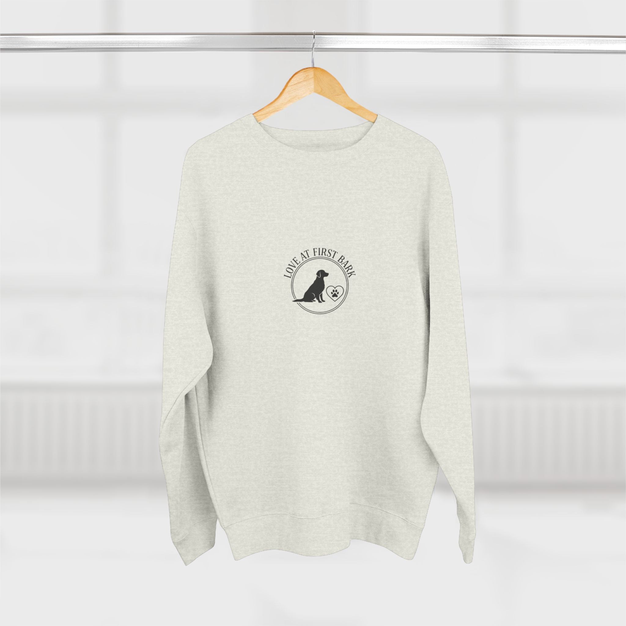 Love at first Bark- Dog Lover Hoodie