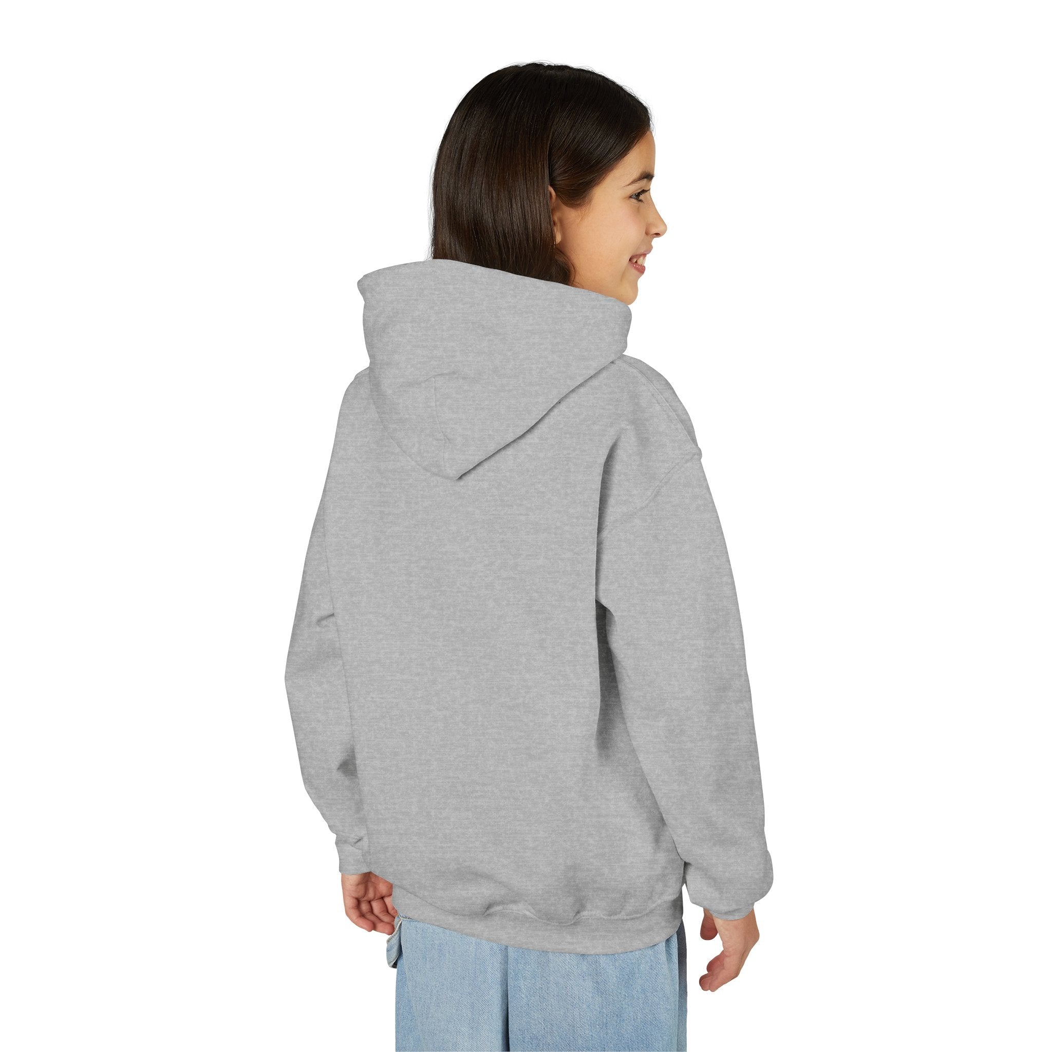 Youth Hoodie — "Love at First Bark" Puppy Graphic