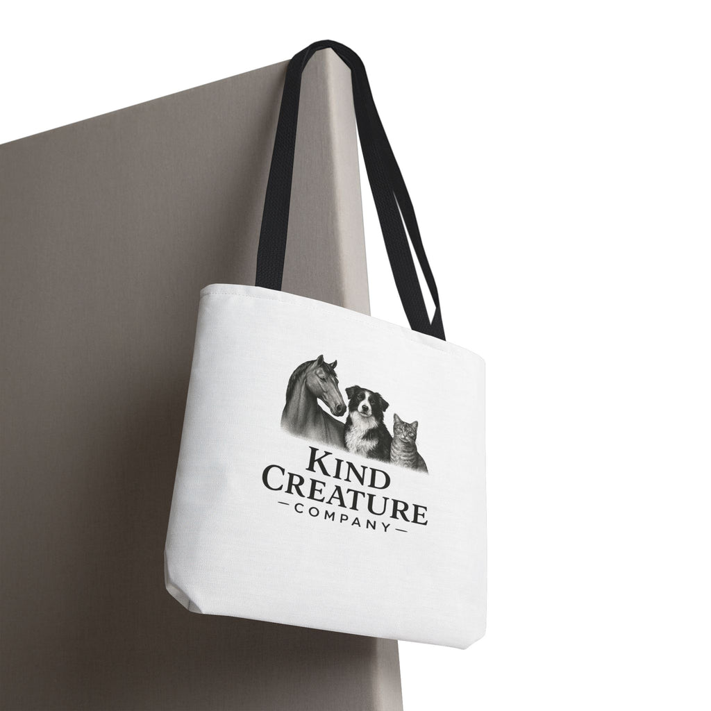 Kind Creature Company Tote Bag — Animal Lover Illustrated Tote