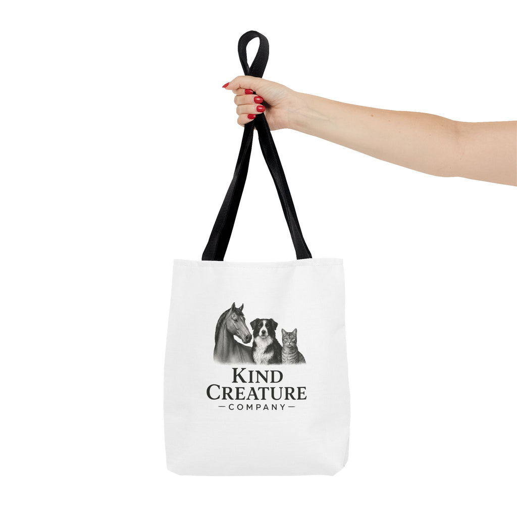 Kind Creature Company Tote Bag — Animal Lover Illustrated Tote
