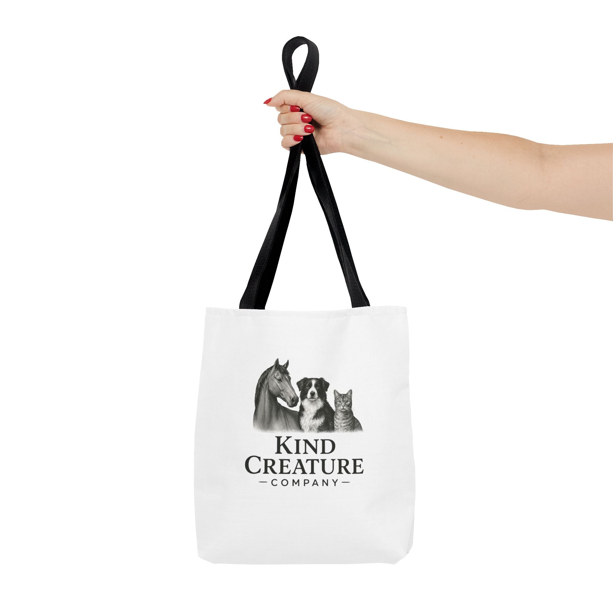 Kind Creature Company Tote Bag — Animal Lover Illustrated Tote