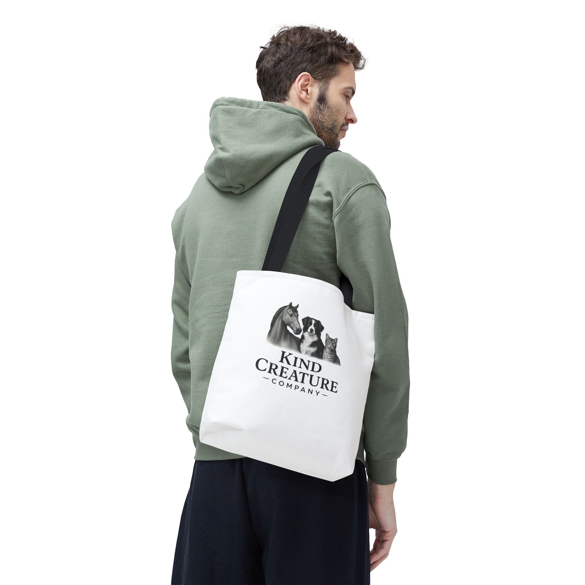 Kind Creature Company Tote Bag — Animal Lover Illustrated Tote