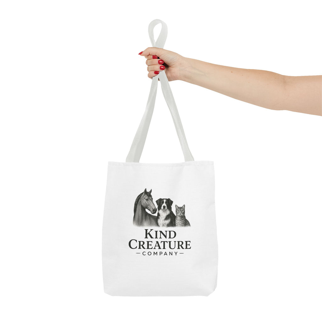 Kind Creature Company Tote Bag — Animal Lover Illustrated Tote