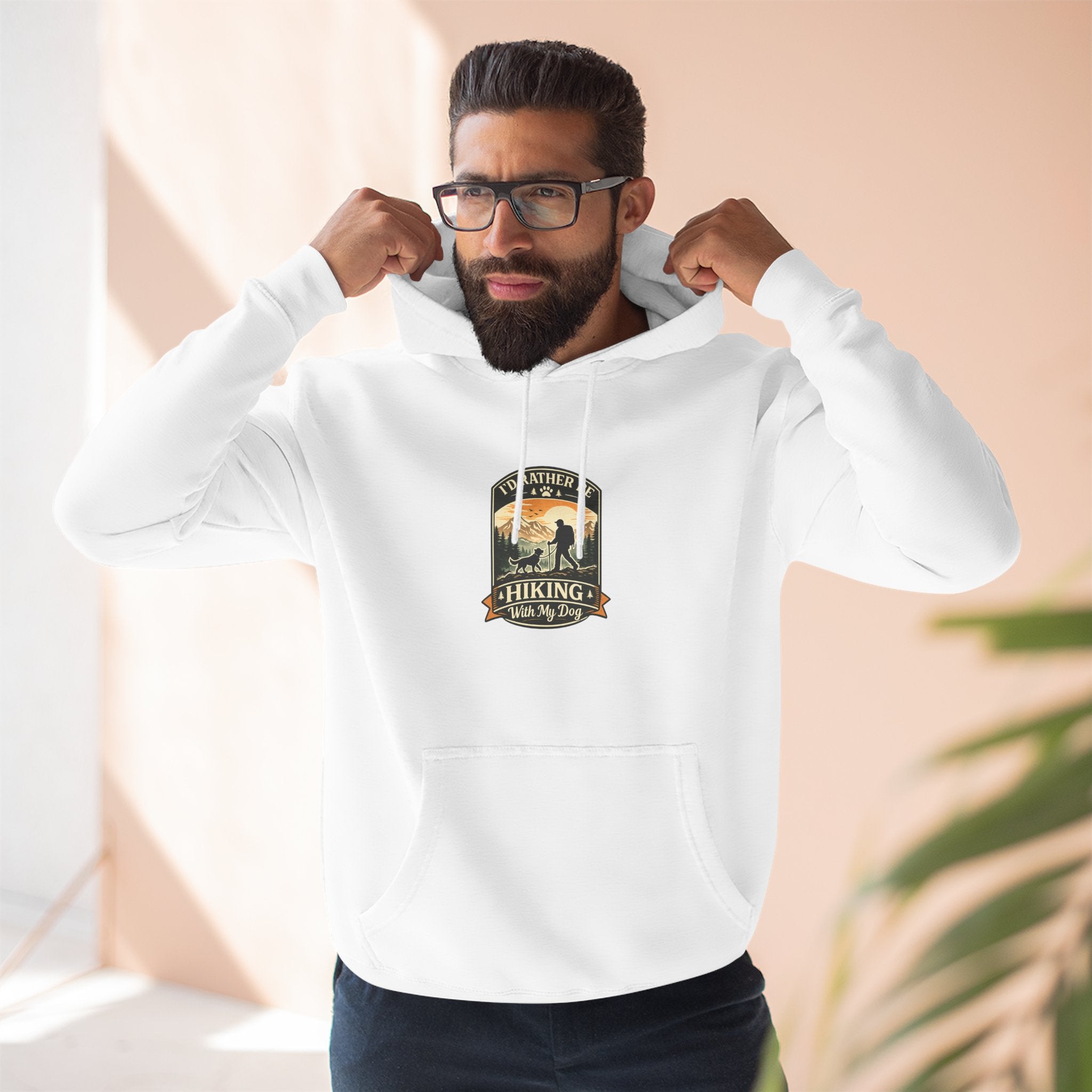 Hiking with my dog Hoodie