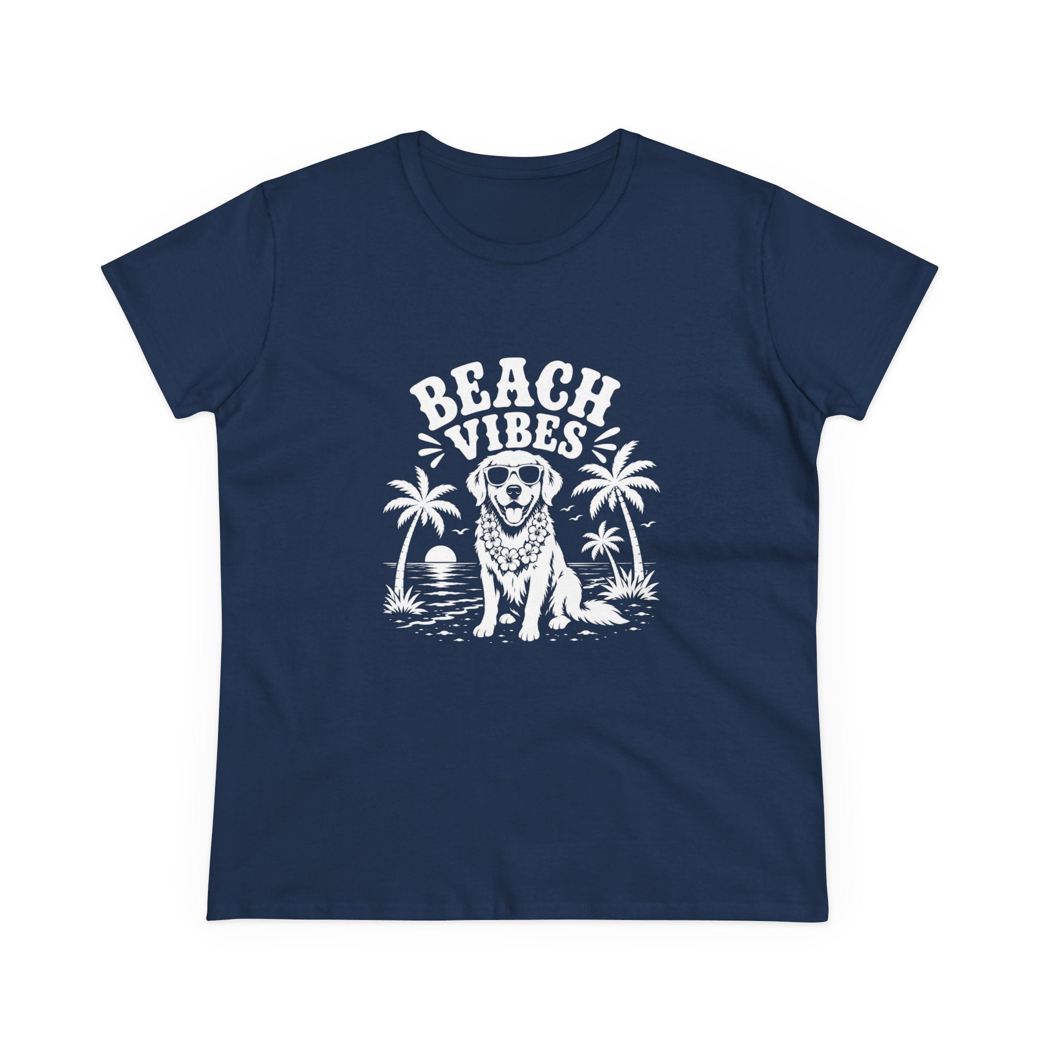 Beach Vibes-Dog beach tee