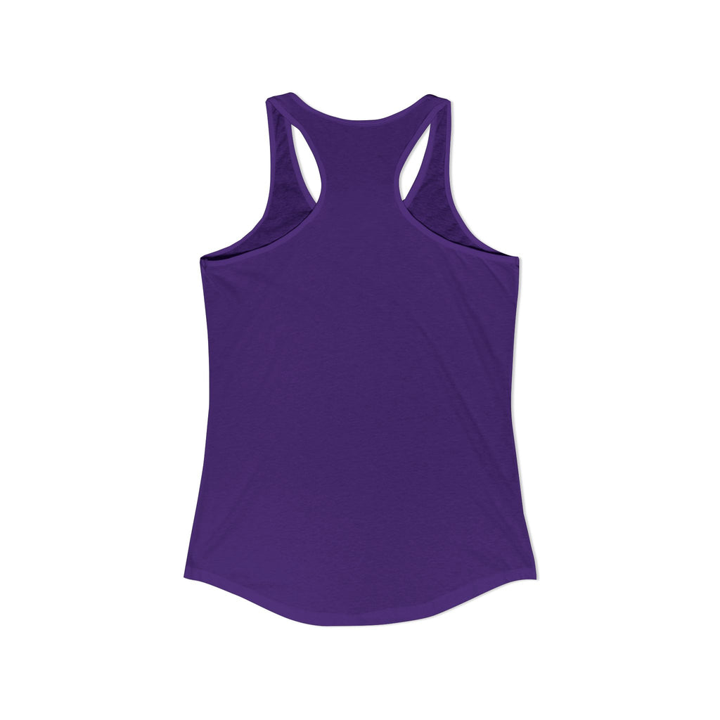 Dog-Cat Heartbeat Racerback Tank