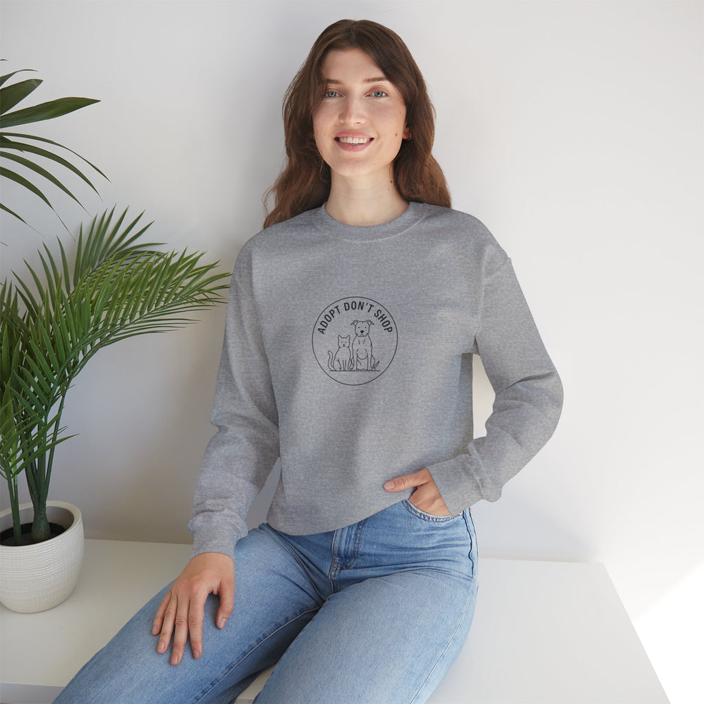 Adopt Don't Shop Sweatshirt