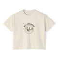 Women's Boxy Tee — 'Hold Your Horses' Vintage Horse Graphic Tee