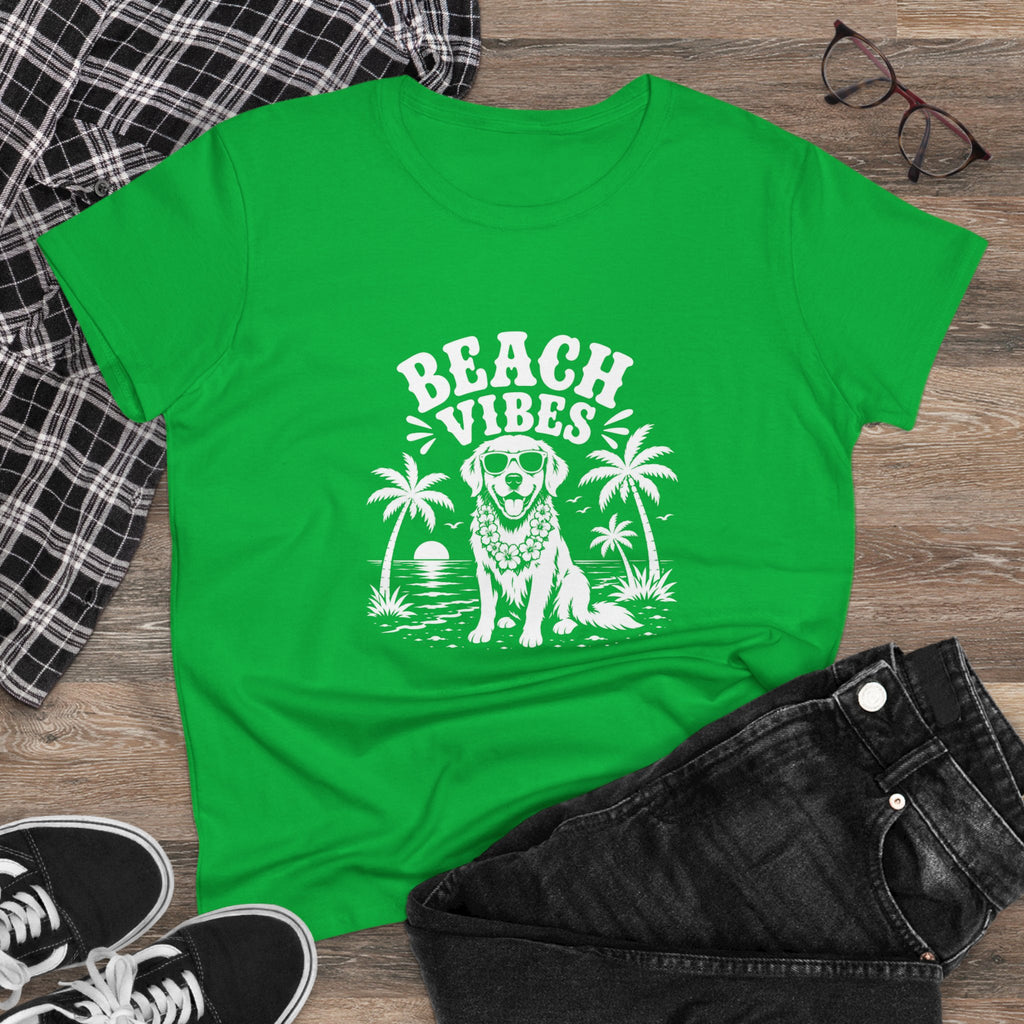 Beach Vibes-Dog beach tee
