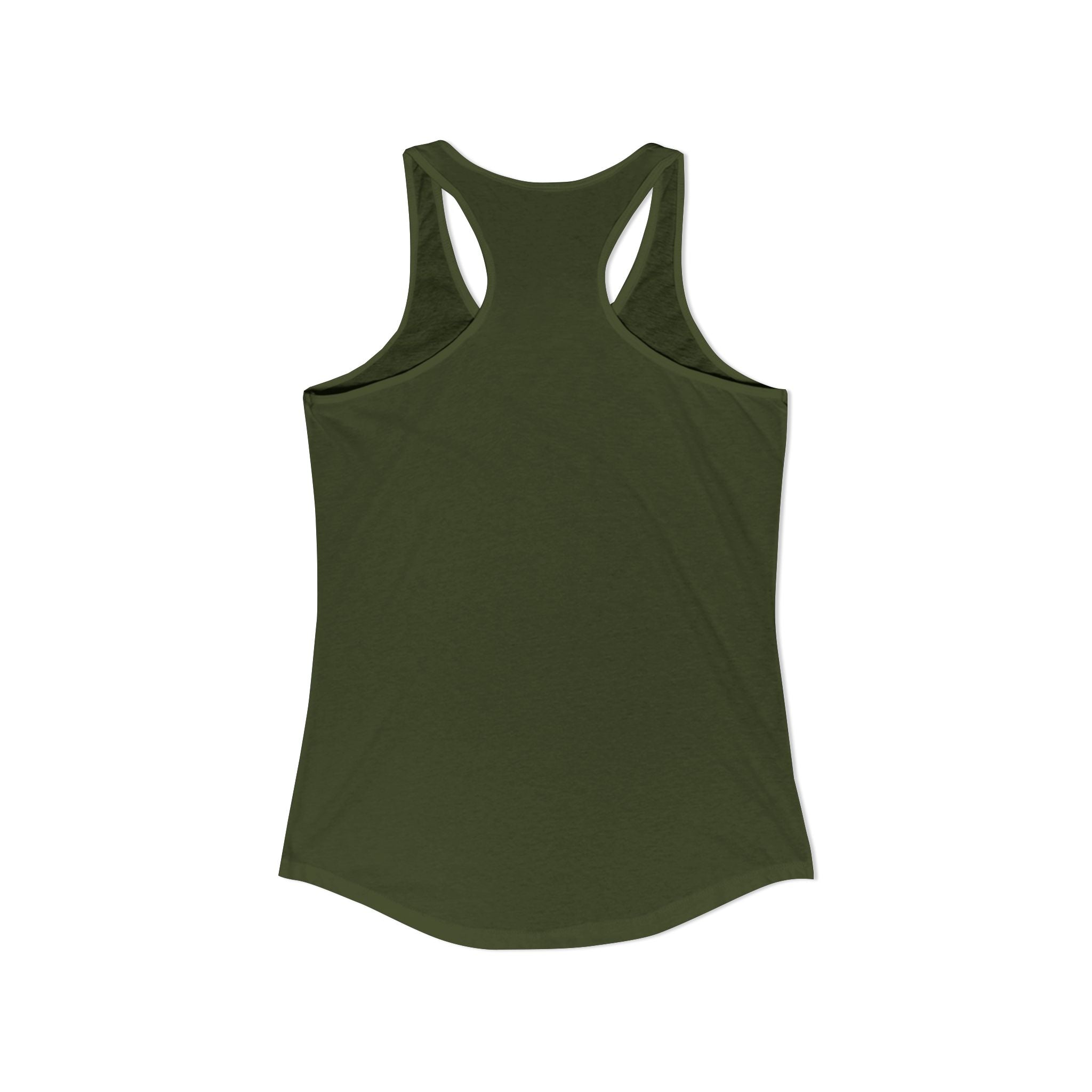 Dog-Cat Heartbeat Racerback Tank