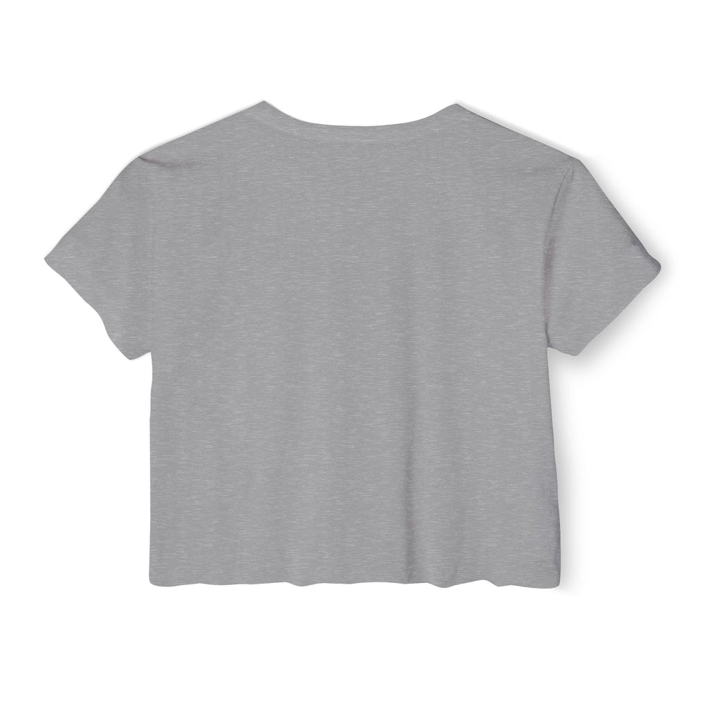 Born to Run Crop Top - Wild Horses Graphic Women's Festival Tee