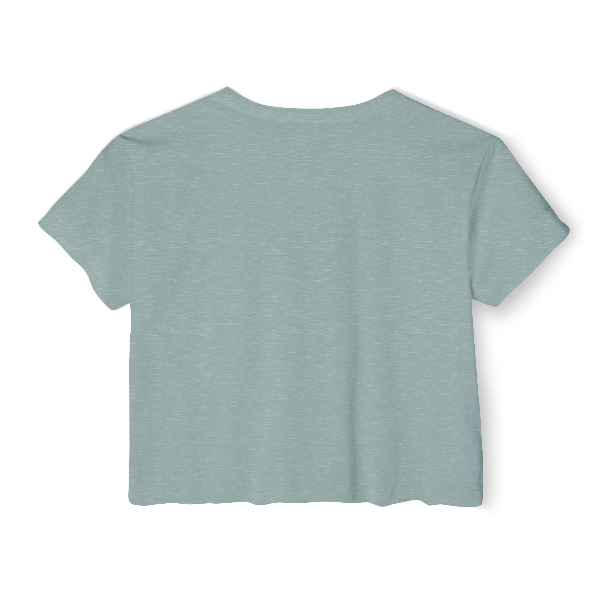 Born to Run Crop Top - Wild Horses Graphic Women's Festival Tee