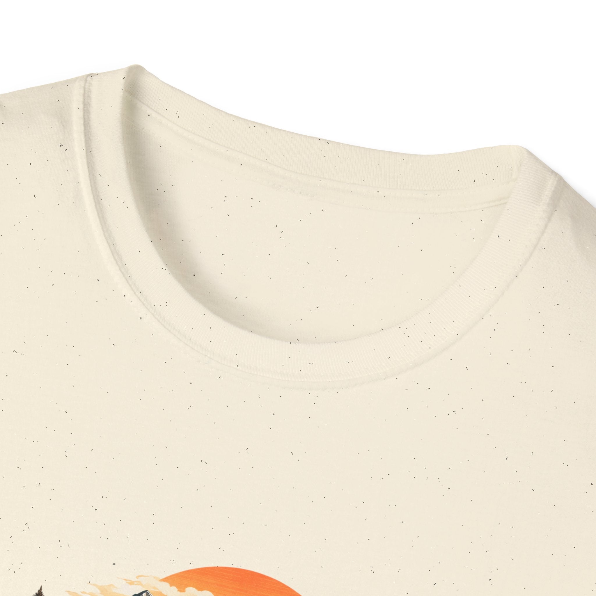 Women’s Hiking with Dog Mountain Sunset T-Shirt