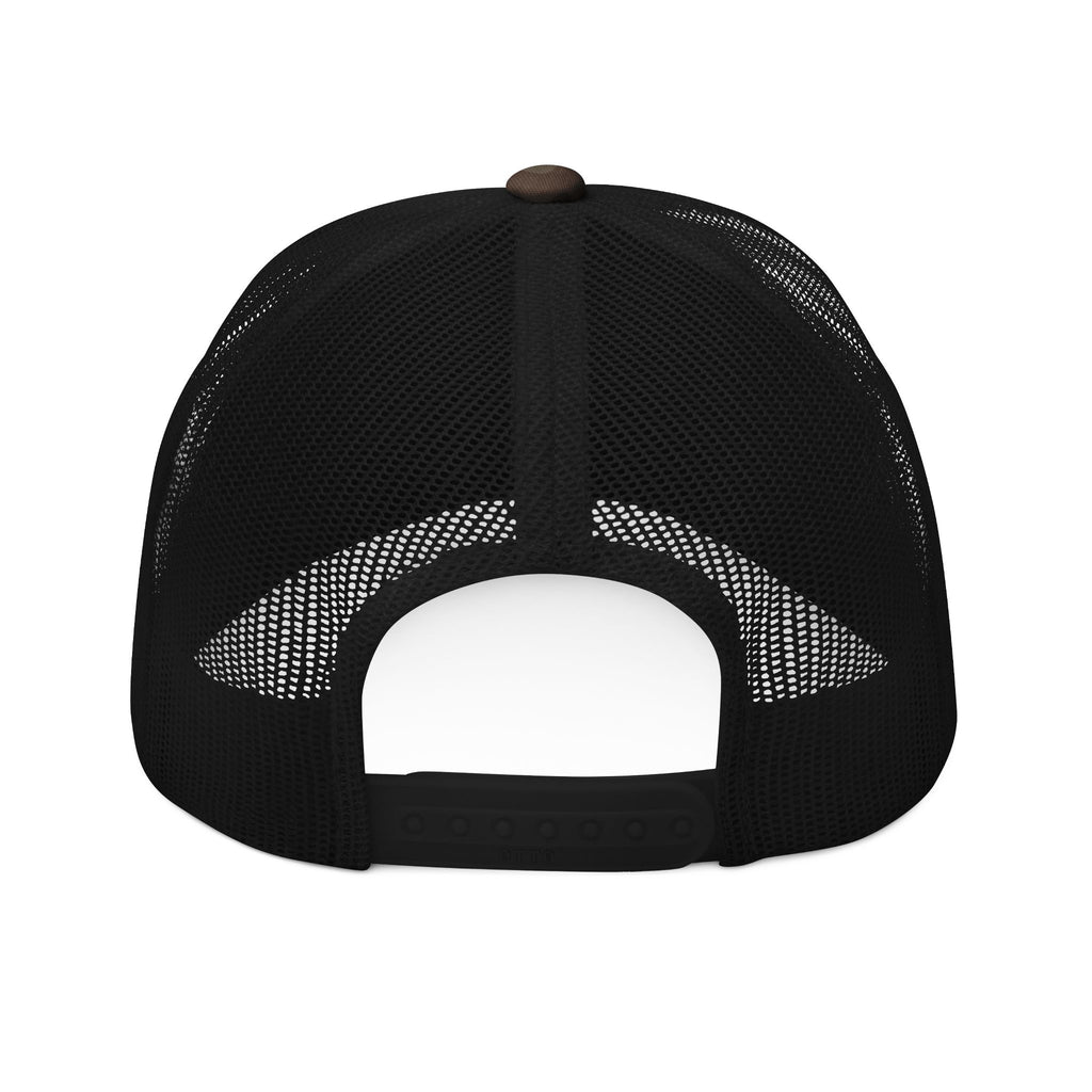 Camouflage Trucker Hat — Embroidered "Born To Ride" Pink