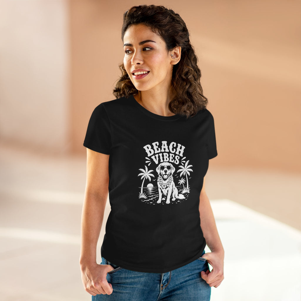 Beach Vibes-Dog beach tee