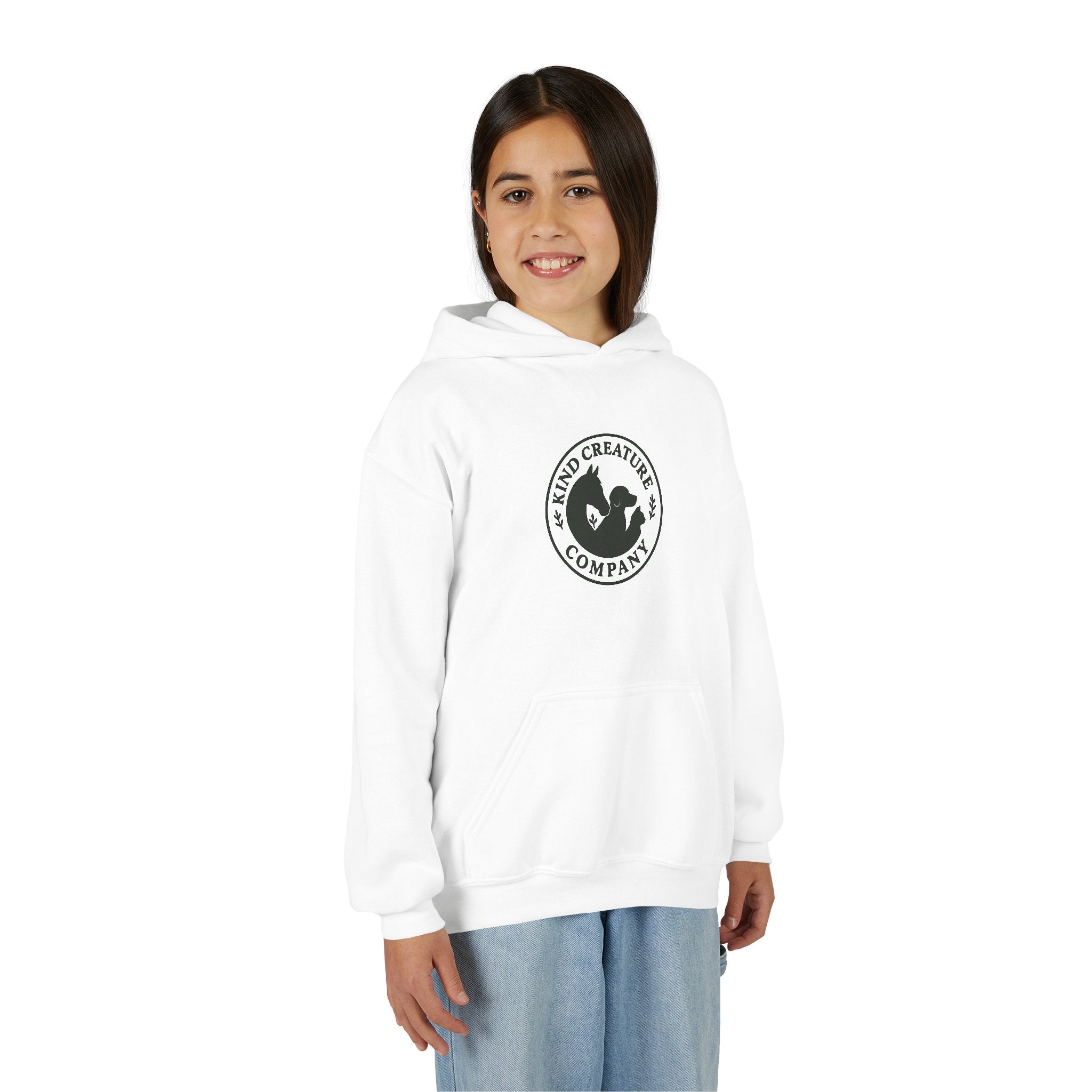 Youth Hoodie — Kind Creatures Company Logo Pullover