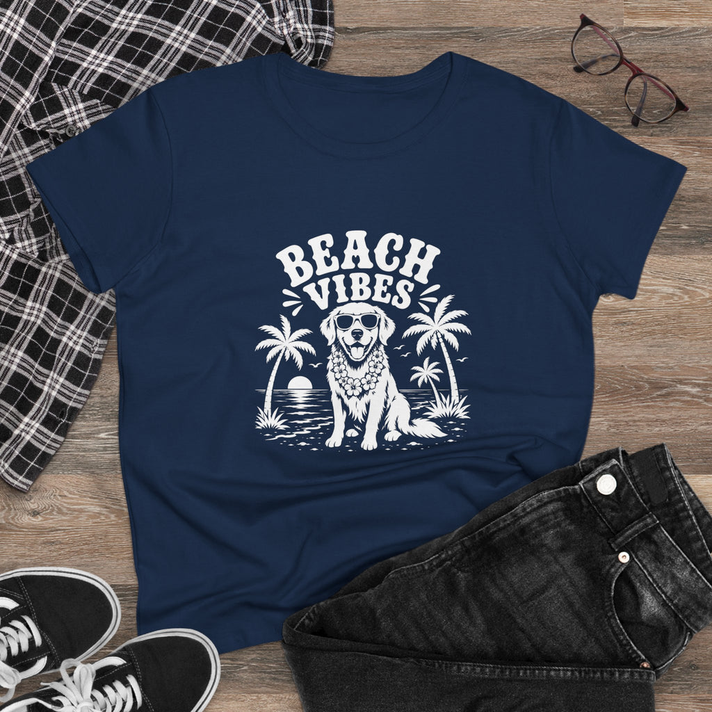 Beach Vibes-Dog beach tee