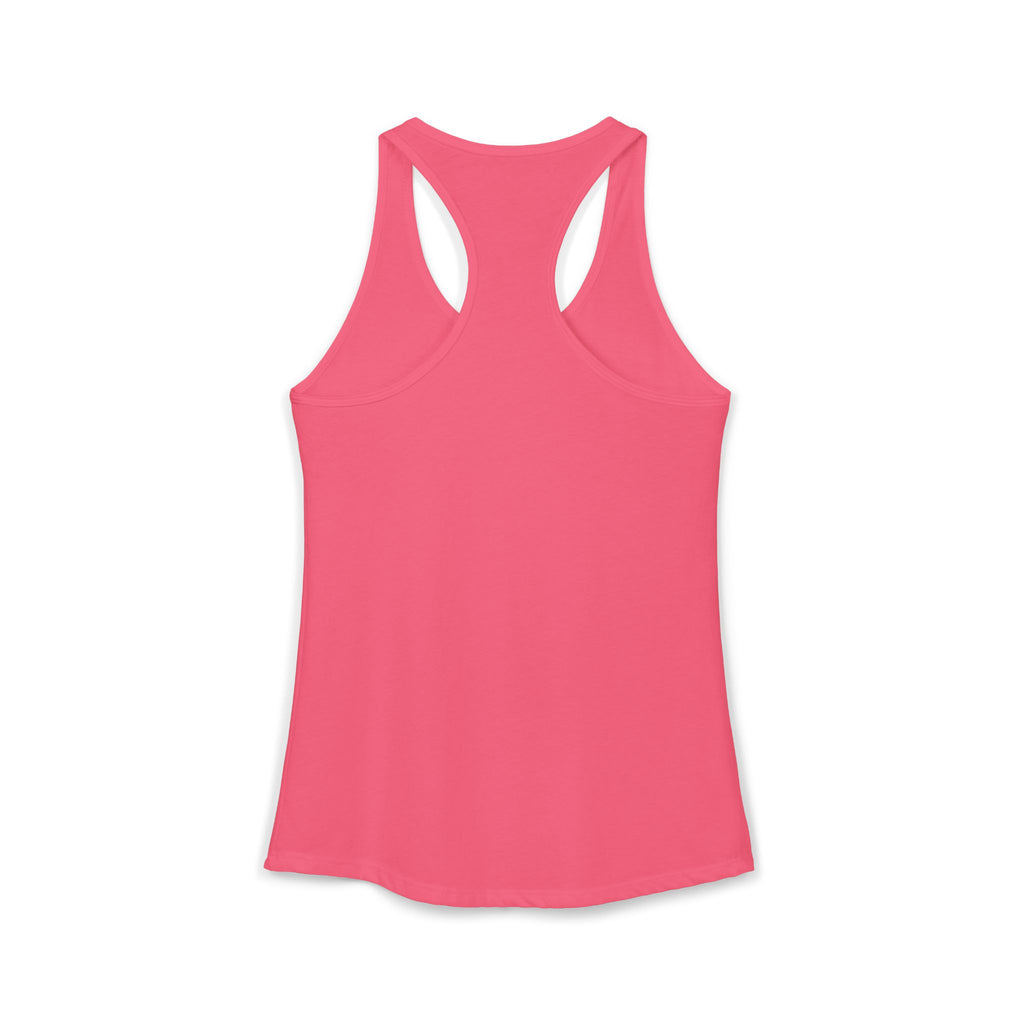 Dog-Cat Heartbeat Racerback Tank