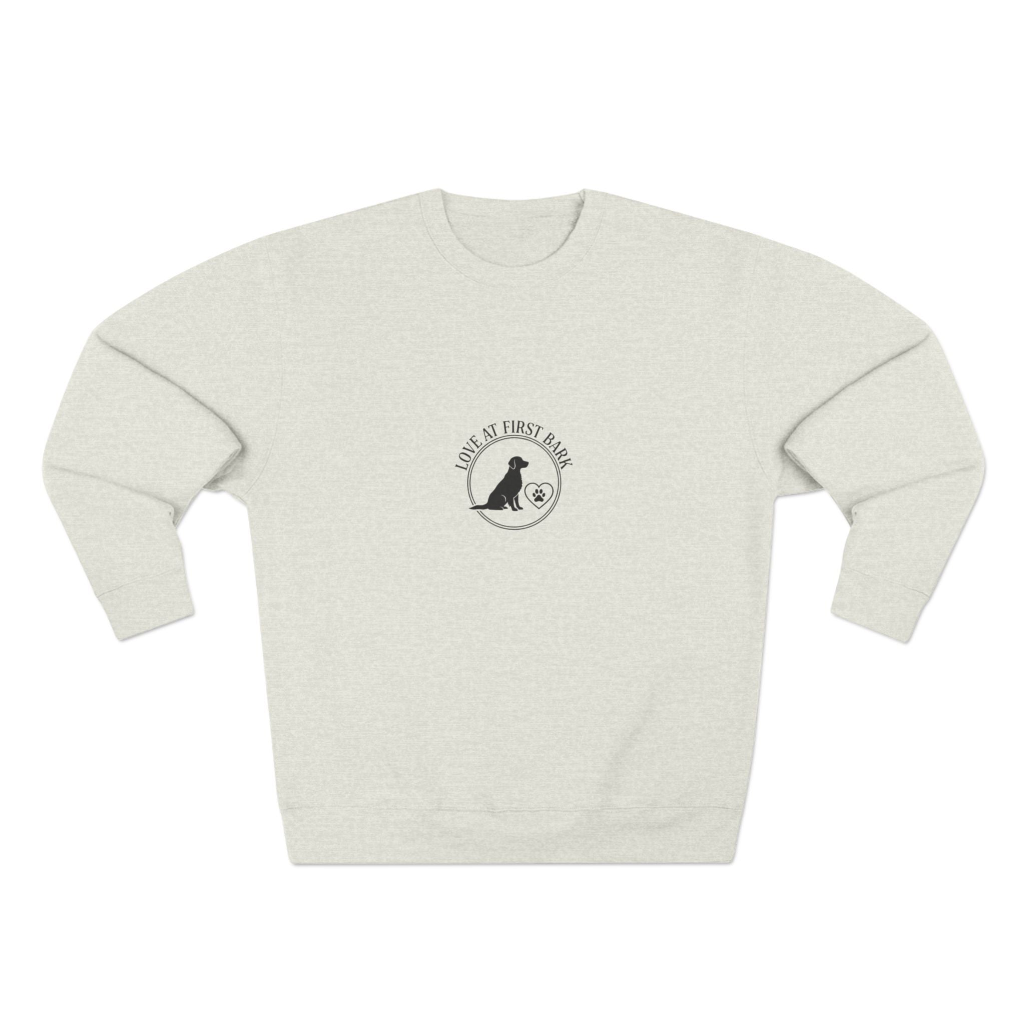 Love at first Bark- Dog Lover Hoodie