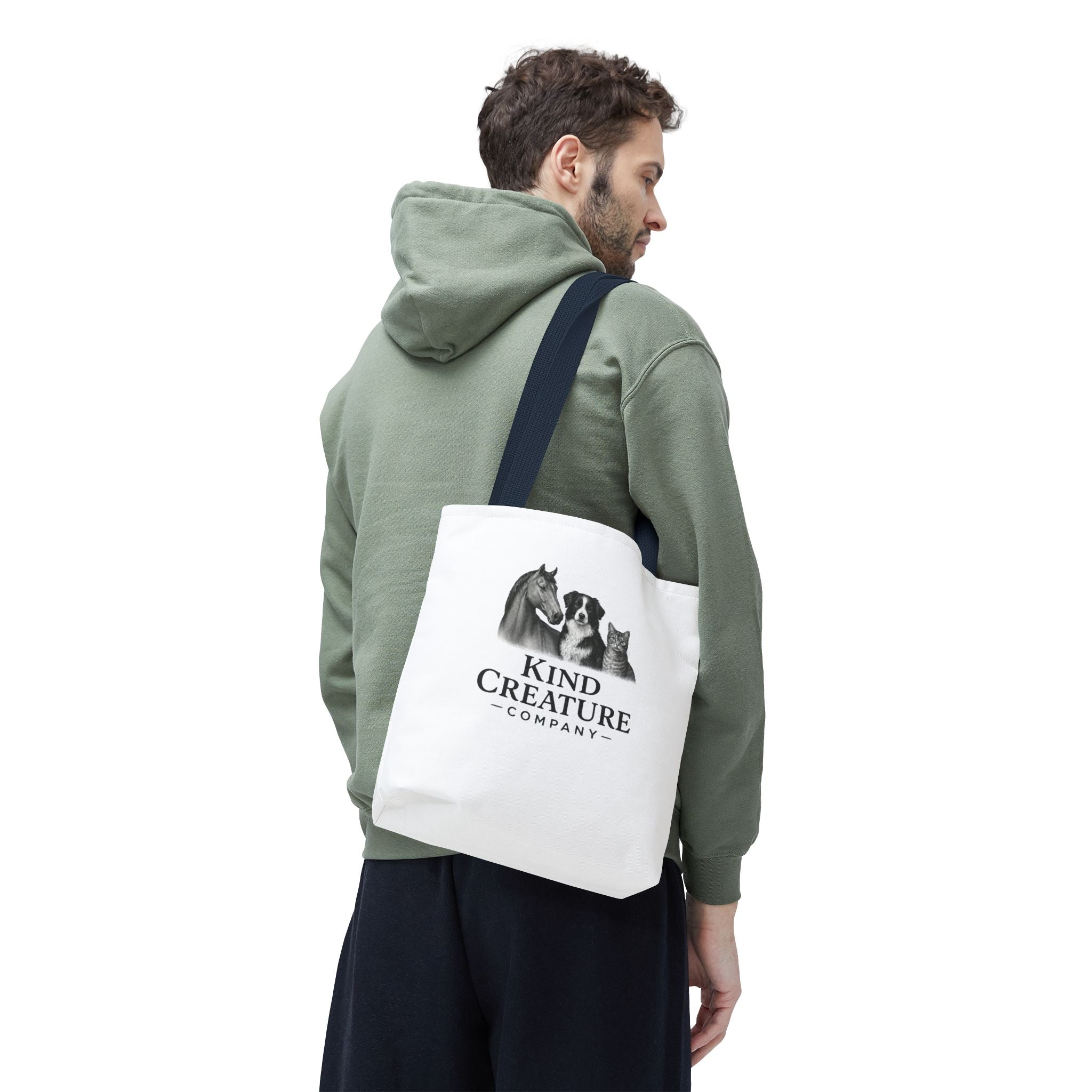 Kind Creature Company Tote Bag — Animal Lover Illustrated Tote