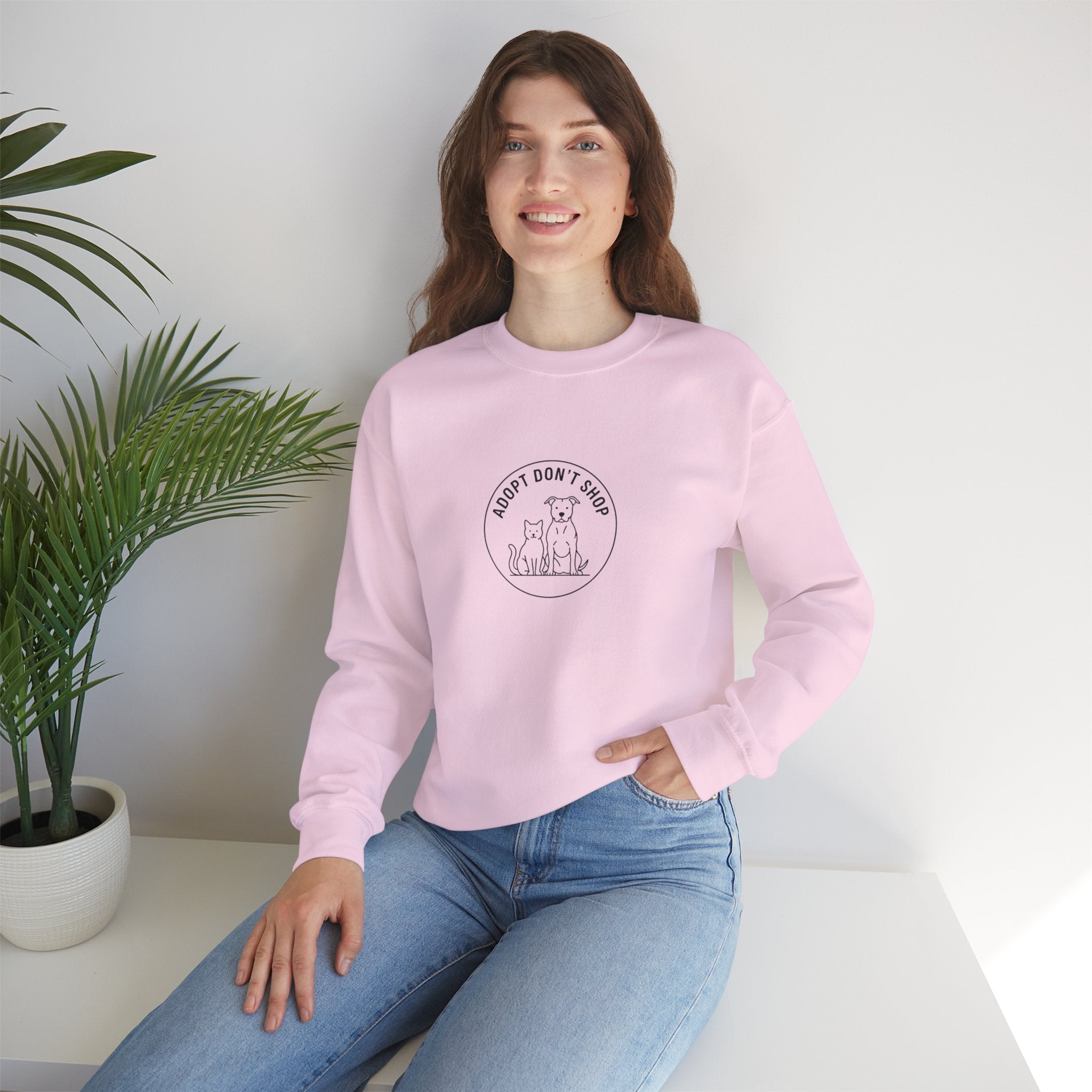 Adopt Don't Shop Sweatshirt