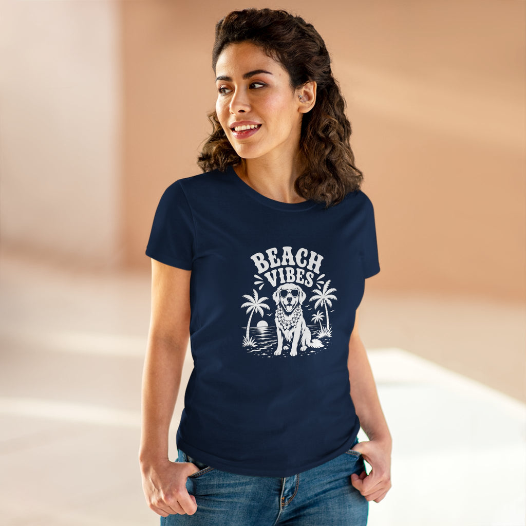 Beach Vibes-Dog beach tee