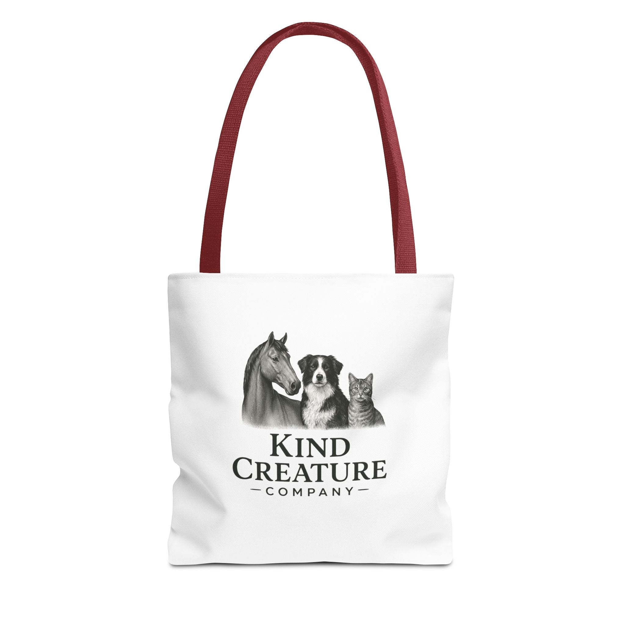 Kind Creature Company Tote Bag — Animal Lover Illustrated Tote