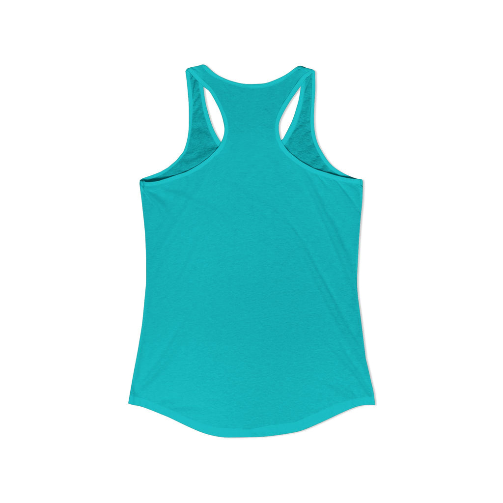 Dog-Cat Heartbeat Racerback Tank