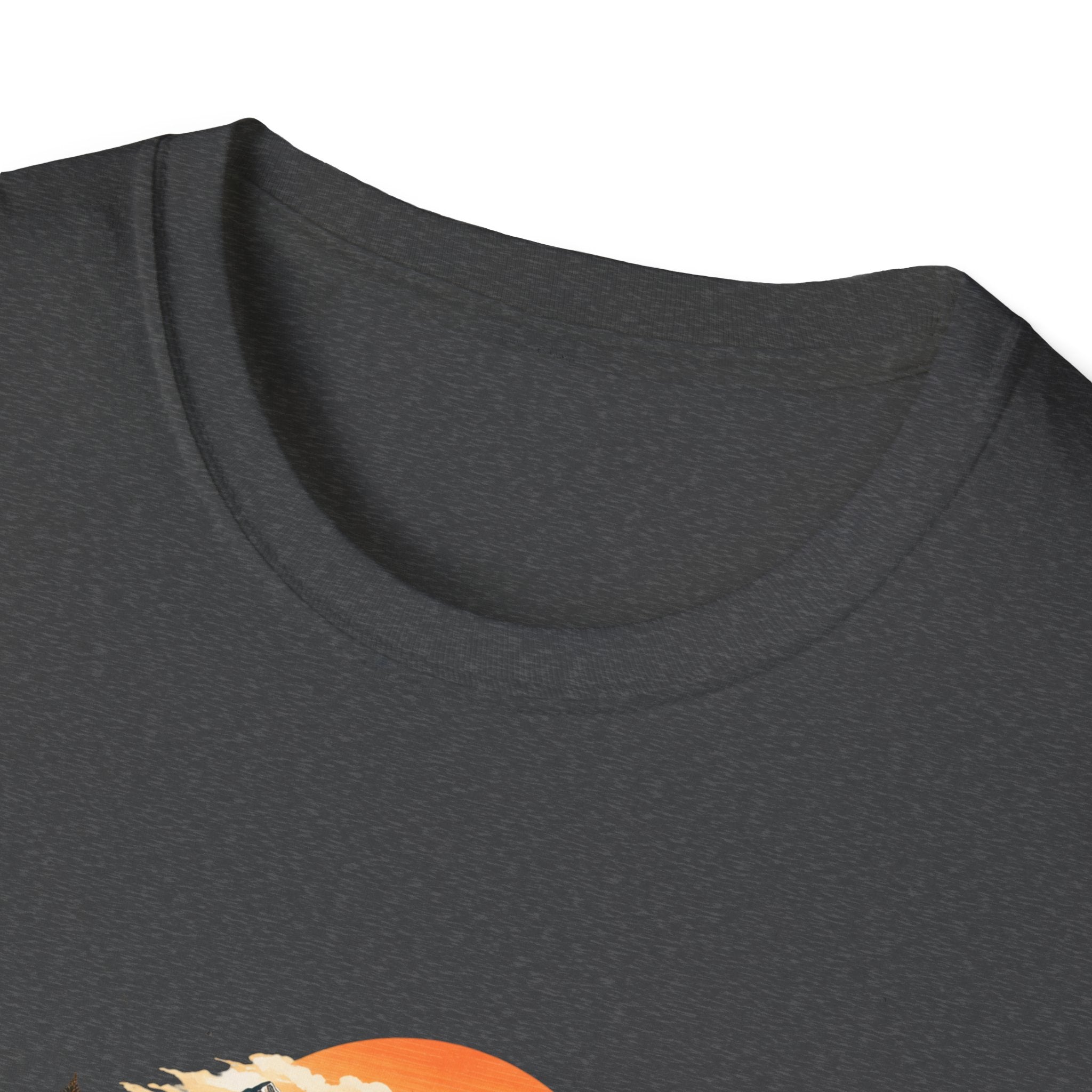 Women’s Hiking with Dog Mountain Sunset T-Shirt