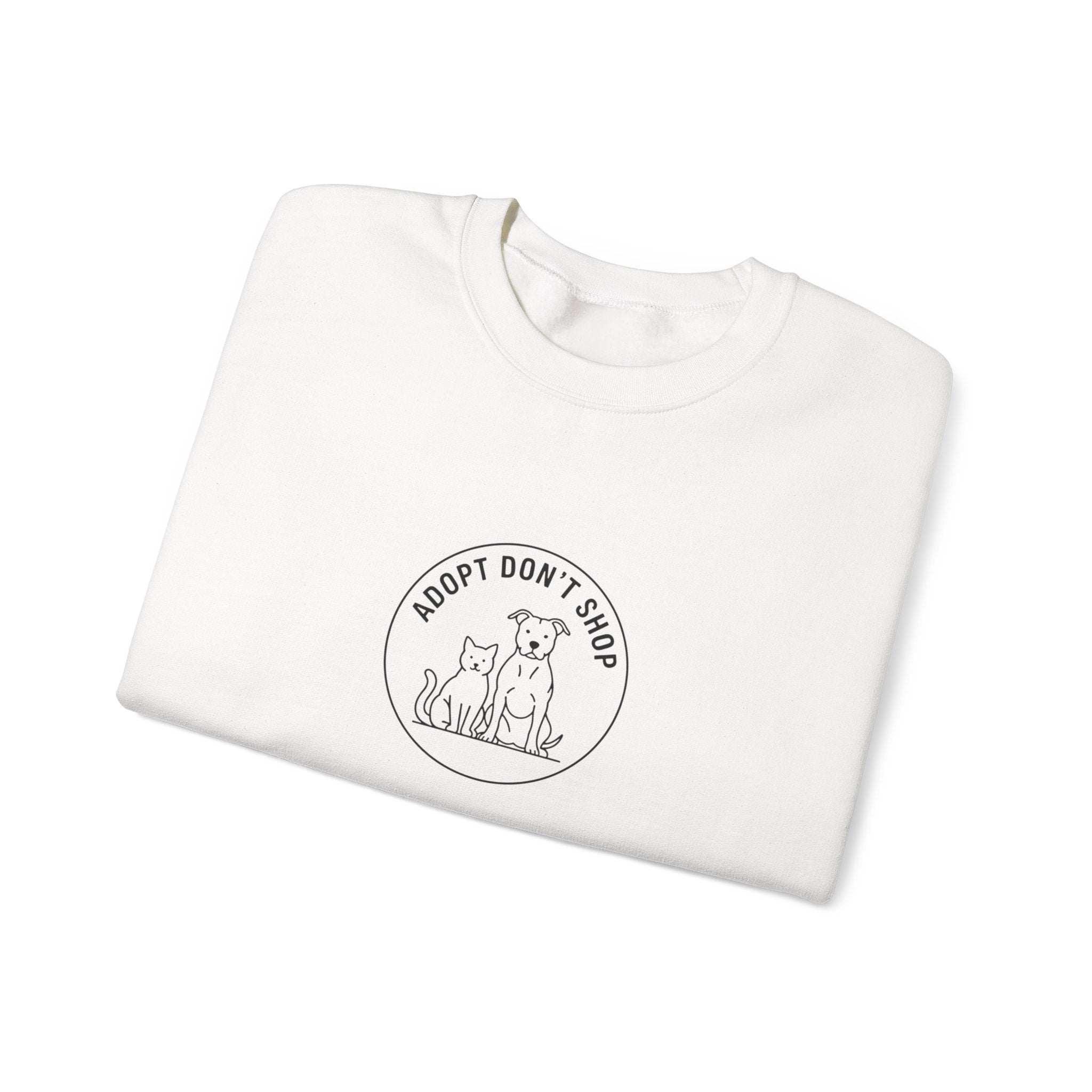 Adopt Don't Shop Sweatshirt