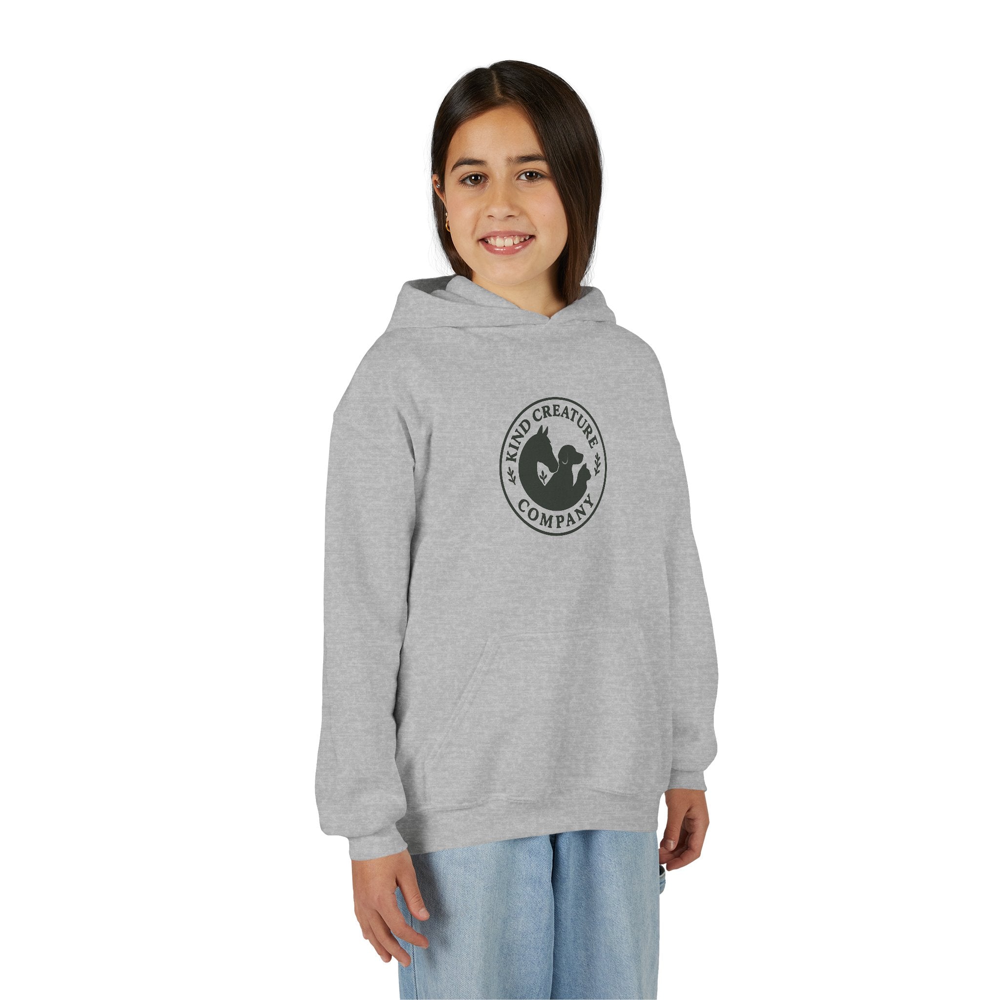 Youth Hoodie — Kind Creatures Company Logo Pullover