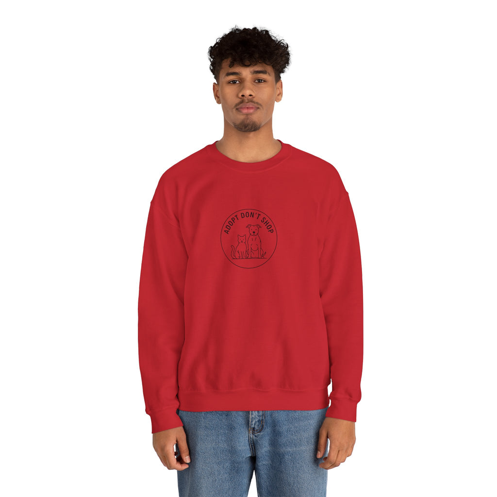 Adopt Don't Shop Sweatshirt