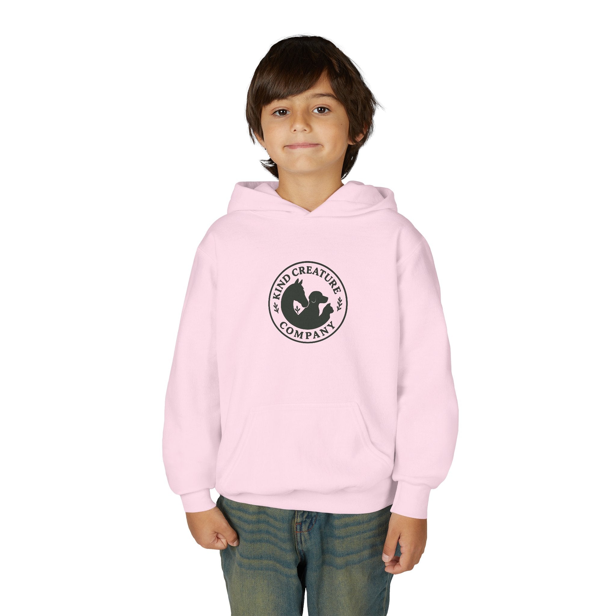 Youth Hoodie — Kind Creatures Company Logo Pullover