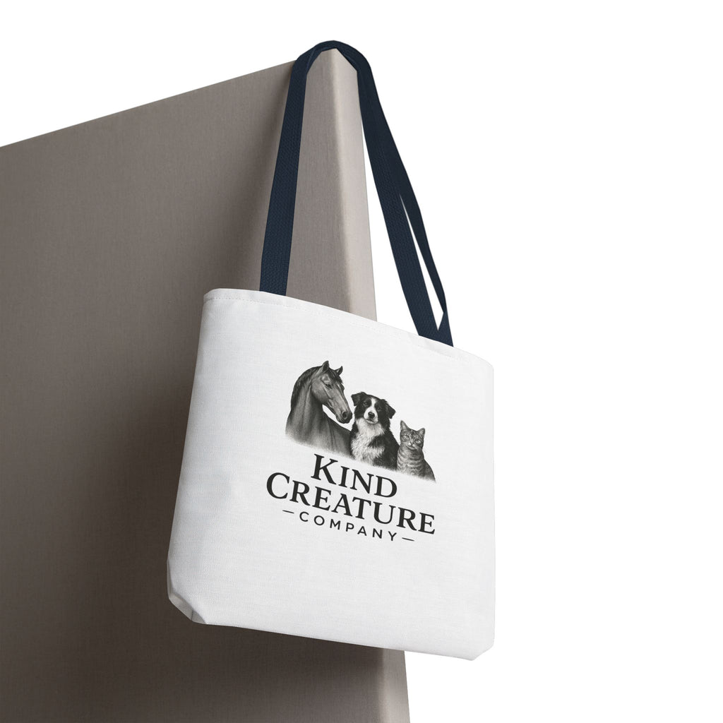 Kind Creature Company Tote Bag — Animal Lover Illustrated Tote