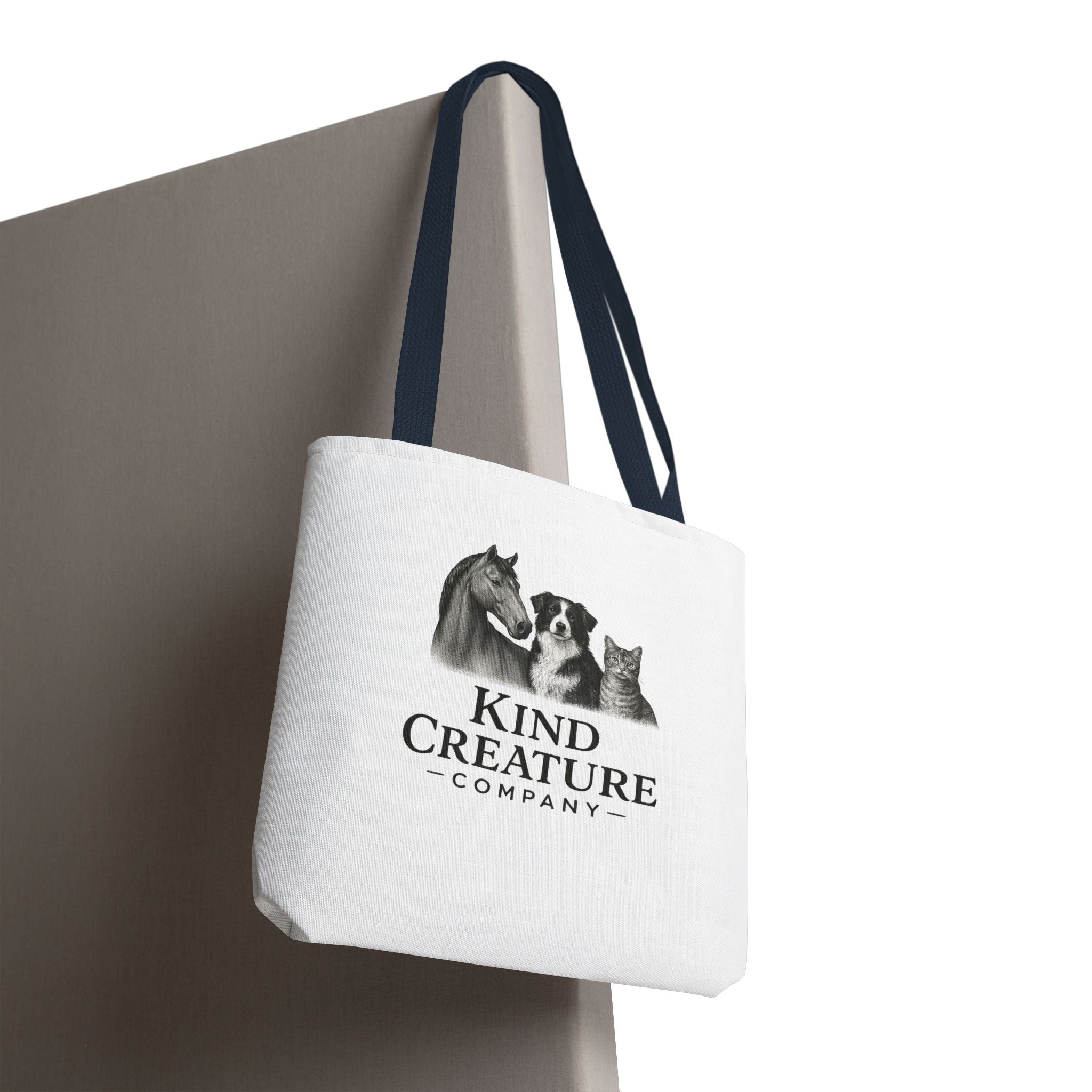 Kind Creature Company Tote Bag — Animal Lover Illustrated Tote