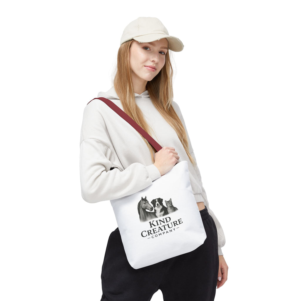 Kind Creature Company Tote Bag — Animal Lover Illustrated Tote