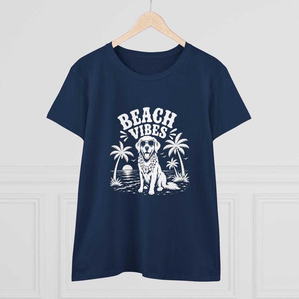 Beach Vibes-Dog beach tee