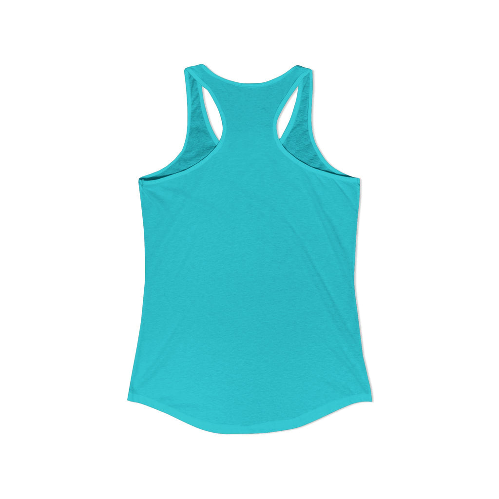 Dog-Cat Heartbeat Racerback Tank