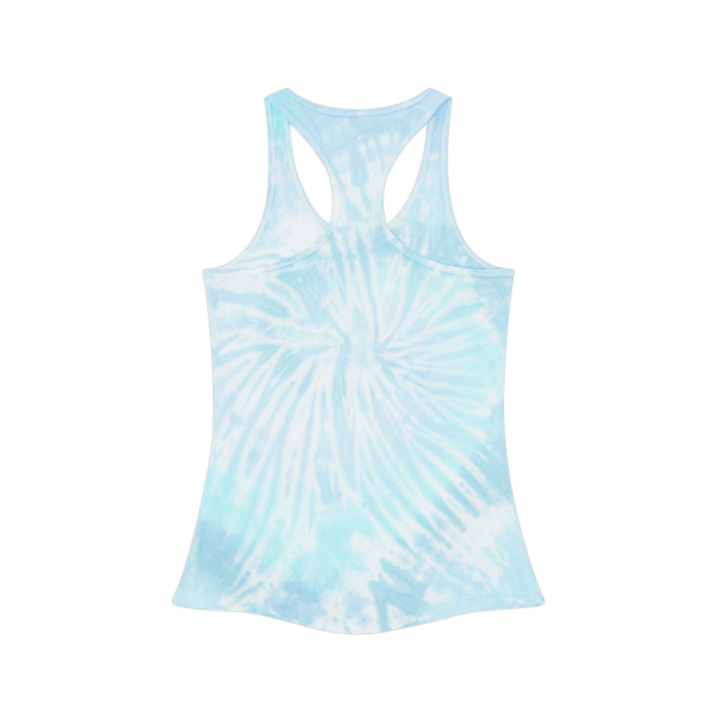 "Coffee  Cats  Good Vibes " Racerback tank